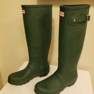 Green Hunter Boots